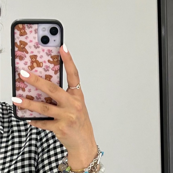 Used- good as new ballet bear wildflower phone case🌸 - Picture 1 of 4